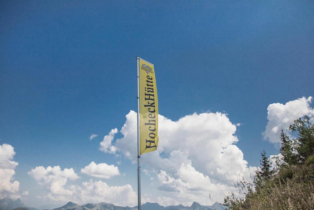 Hocheckhuette On Top Of The Kitzbuehel Hahnenkamm Mountain Exterior foto